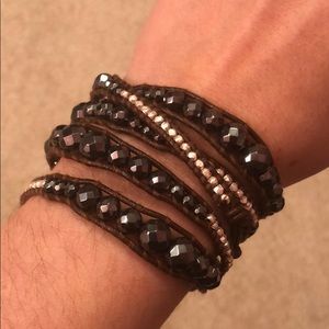 Chan Luu leather wrap bracelet